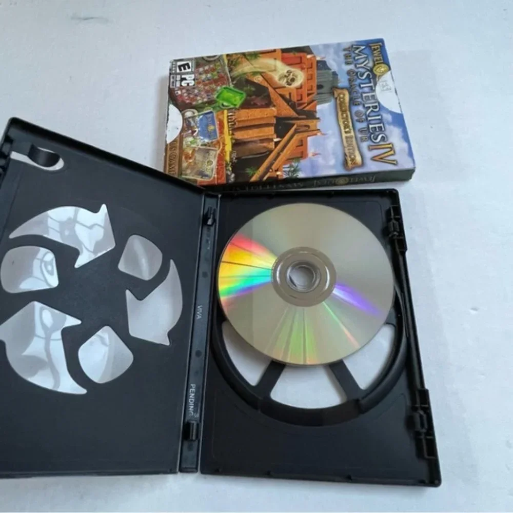 Jewel Quest Mysteries IV The oRacle Of Ur PC DVD ROM Game E ESRB iWin Games